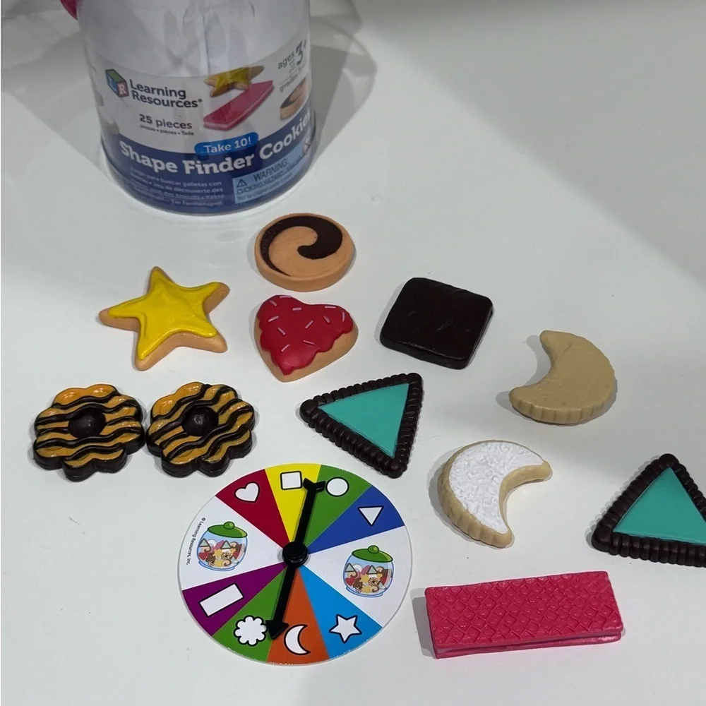 5 for $25 SALE 🎉 Learning Resources Shape Finder Cookies
